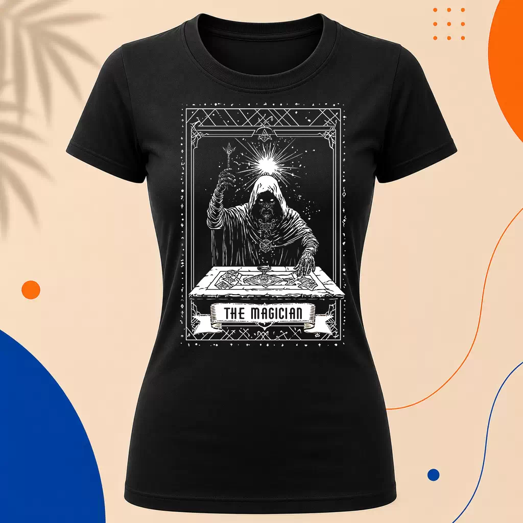 Dámské tričko - The Magican - Mág - Tarot - Velká Arkána